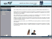 Tablet Screenshot of aga-consulting.net